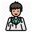 Male Doctor  Icon