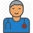 Male Doctor Doctor Health Icon