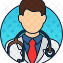 Male Doctor Physician Medic Icon