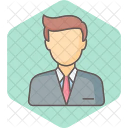 Male Employee  Icon