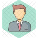 Male Employee  Icon
