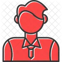 Male Employee  Icon