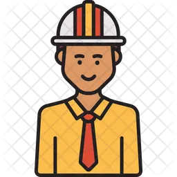 Male Engineer  Icon
