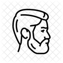 Male Face  Icon