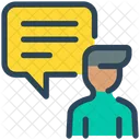 Male Feedback  Icon