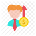 Male Finance Officer  Icon