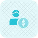 Male Financer Financer Male Employee Icon