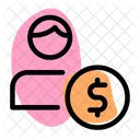 Male Financer Financer Male Employee Icon