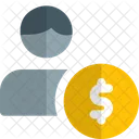 Male Financer Financer Male Employee Icon