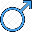 Male Gender Sign Icon