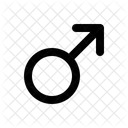 Gender Male Sign Icon