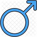 Male Gender Sign Icon