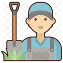 Male Groundskeeper  Icon