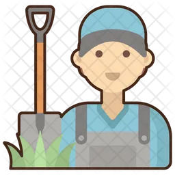 Male Groundskeeper  Icon