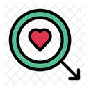Male Love Gender Icon