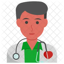 Male heart surgeon  Icon