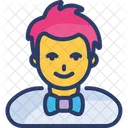 Male Avatar Character Icon