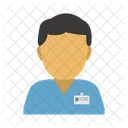 Doctor Face Male Hospital Icon