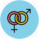 Male Female Couple Icon