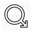 Male Gender Sign Icon
