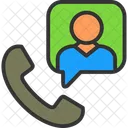 Male Call Calling Icon