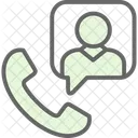 Male Call Calling Icon