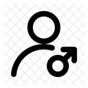 Male Gender Profile Icon