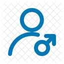 Male Gender Profile Icon