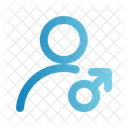 Male Gender Profile Icon