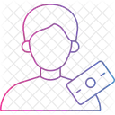남성 투자자 아이콘 아이콘