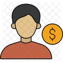 Male Investor Icon Icon