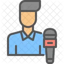 Journalist Press Media Icon