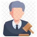 Male judge  Icon