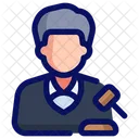 Male judge  Icon