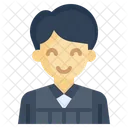 Male Judge Judge Professional Icon