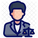 Male lawyer Icon