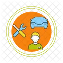Male Mechanic  Icon
