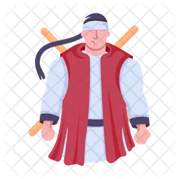 Male Ninja  Icon