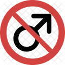 Male not allowed  Icon