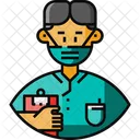 Male Nurse Avatar Frontliner Icon