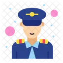 Male Officer  Icon