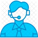 Operator Headset Person Icon