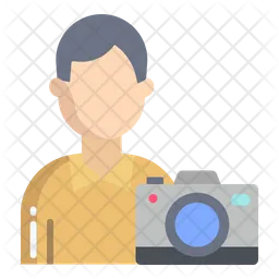 Male Photographer  Icon