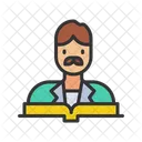 Male Professor  Icon