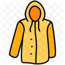 Male Raincoat Raincoat Waterproof Icon