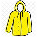 Male Raincoat  Icon