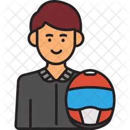 Male Rider  Icon