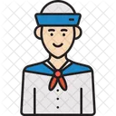Male Sailor  Icon