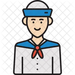 Male Sailor  Icon