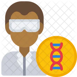 Male Scientist  Icon